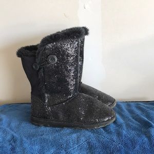 Wishful Park glitter boots size 3y